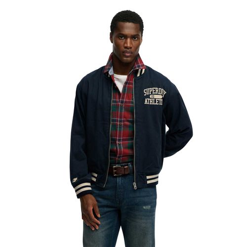 Superdry Twill Varsity Bomber Jacket
